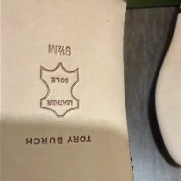 Tory Burch Black Pebbled Leather Penny Loafers - Picture 5 of 14